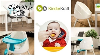 Kinder Kraft TUTTI стульчик для кормления 4in1