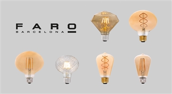 “FARO Barcelona” lielās, dekoratīvās LED spuldzes no Spānijas
