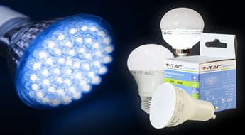 Энергоэффективные LED-лампочки класса А (5-10 Вт) с дневным или теплым белым светом 