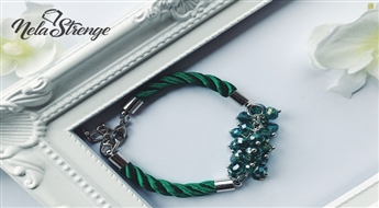 Созданные в Латвии браслеты "Nela Strenge Gems" с кристаллами