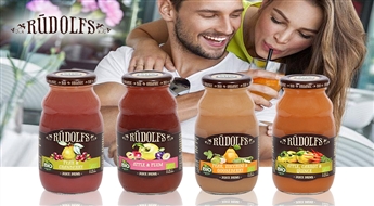 RŪDOLFS: произведенные в Латвии биосоки с мякотью - ценные комбинации ягод и фруктов