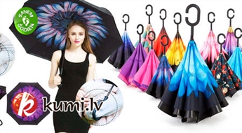 (добавлено) Инновационный ''must-have'' сезона! Зонты ярких цветов - обратный механизм открытия (12 дизайнов)