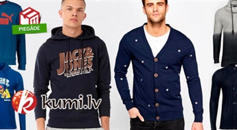 Мужские свитера и рубашки известных брендов (20 моделей)