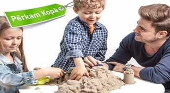 Для развития детского творчества! Комплекты волшебного кинетического песка (1 кг или 500 гр)