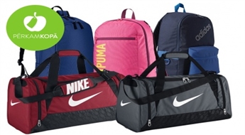 Всегда пригодится! Удобные и прочные спортивные сумки и рюкзаки разных моделей от "NIKE", "PUMA" и "ADIDAS"