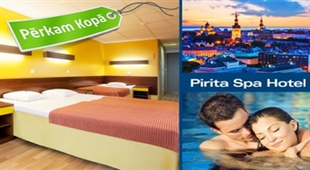 Atpūta pārim PIRITA SPA HOTEL Tallinā: nakšņošana + 2 maltītes + procedūra + pelde
