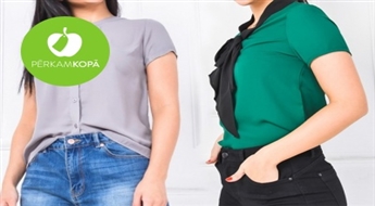 Женственные блузки с короткими рукавами: разные цвета, современный пошив и дизайн (S-XXL)
