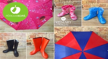 РАСПРОДАЖА резиновых сапог и зонтов - широкий выбор моделей для всей семьи