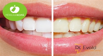 Косметическое отбеливание зубов в клинике "Dr. Evald" - для зубов на 2 или 3 оттенка светлее