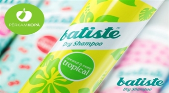 "Batiste" sausie šampūni ar brīnišķīgiem aromātiem vai "Knot Comb" ķemmes visiem matu tipiem (200 ml)