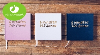 RADĪTS LATVIJĀ! "6 minūtes 365 dienas" interaktīvā pašatklāsmes dienasgrāmata
