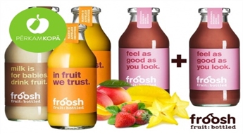 СУПЕРВЫГОДНО - БОЛЬШОЙ КОМПЛЕКТ! Вкусные фруктовые смузи для энергии на целый день от "Froosh"(2 x 250 мл)
