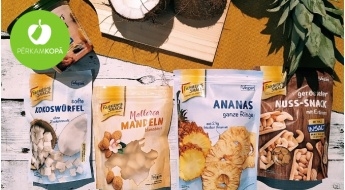 Орехи и сухофрукты "Farmer's Snack" из самых солнечных мест  - фисташки, кокосовые орехи, финики и др.