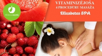 Побалуй себя витаминизированными 4 массажными процедурами всего тела