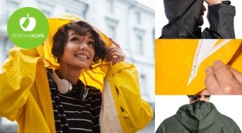 Водостойкие дождевики или штаны и куртки разных цветов (M-XXL)