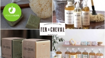 Настоящее марсельское мыло, созданное по оригинальным рецептам и средства для чистки  "Fer à Cheval"