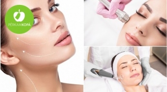Procedūru kopums sejas ādas jaunībai: botulīnterapija, mikrodermabrāzija u.c.
