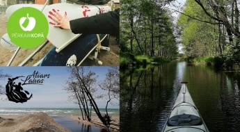 Увлекательный лодочный заплыв в Лиепае "Cietokšņa kanāls" до 3 персон