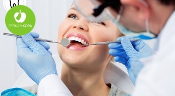 Iegūsti atlaidi pilnai profesionālai mutes dobuma higiēnai + dāvanā zobu tīrīšana ar "Air Flow" metodi