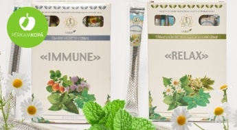 Для твоего здоровья! Зеленый чай с корнем лакрицы, мятой и смеси чая для иммунитета и релаксации