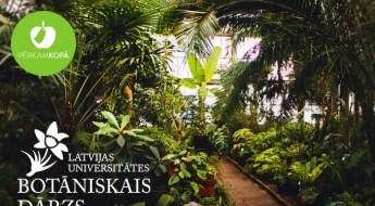 LU Botāniskā dārza apmeklējums: brīvdabas ekspozīcijas, subtropu, tropu, kaktusu un citu sukulentu, kā arī tropu tauriņu mājas!