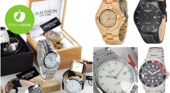 Качественные и выразительные наручные часы от бренда MADISON NEW YORK для мужчин и женщин