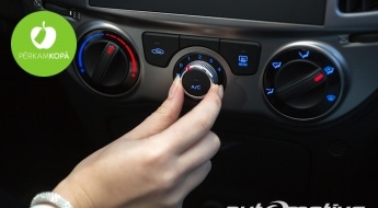 Brauc komfortabli arī karstā laikā! Auto kondicionēšanas sistēmas uzpilde ar freonu + diagnostika vai tīrīšana