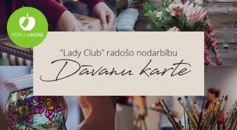 Различные мастер-классы или абонемент на творческое занятие в студию "Lady Club"