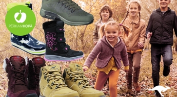 Осенне-зимние ботинки для детей KANGAROOS + детская обувь для свободного времени (размер 27-40)