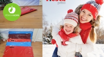 Наслаждайся зимними радостями! "Летающий ковер" или PVC ковер-санки для зимних приключений