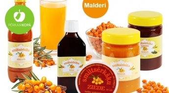 СДЕЛАННЫЕ В ЛАТВИИ полезные облепиховые масла, желе, мази и т.д от "Malderi"