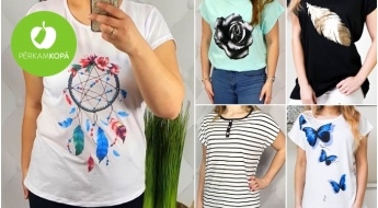Женские футболки больших размеров с цветами, животными и др. мотивами (до 4XL)