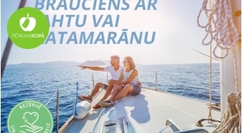 Наслаждайся летом на воде! Поездка по Даугаве на парусной яхте RAIDO или парусном катамаране NATCAT
