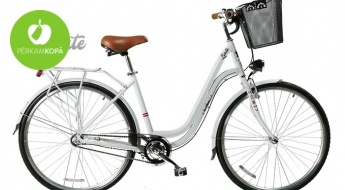 Tavs labākais šīs vasaras pirkums! Elegants sieviešu pilsētas velosipēds ŽUBĪTE - ar bagātīgu un uzlabotu komplektāciju!
