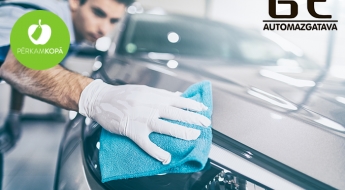 Kvalitatīva un rūpīga auto mazgāšana ar rokām un salona tīrīšana "BT automazgātavā"