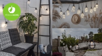 Для вечеринок и на каждый день! Качественные LED-гирлянды для террасы или сада  - 6 красивых дизайнов