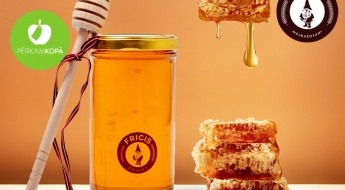 Сделано в Латвии! Вкусный мед FRICIS из нектара различных цветов нетронутых лугов и лесов Курземе  (700 гр)