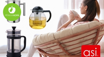 ASI COLLECTION kafijas, tējas kannas un termosa krūzes - dažādi tilpumi un dizaini