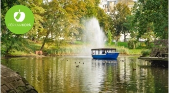 "Vecpilsētas panorāmas reiss" - izbrauciens ar "River Cruises Latvia" kuģīti pa Rīgas kanālu un Daugavu (1 h)