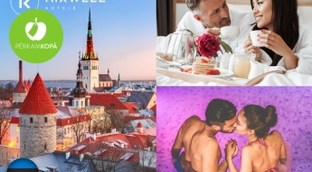 Atpūta Tallinā: nakšņošana RIXWELL VIRU SQUARE HOTEL + turku pirts + brokastis (2 pers.)