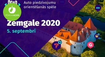 Komandas biļete piedzīvojumu auto orientēšanās spēlei "Roadgames Zemgale 2020", 05.09.
