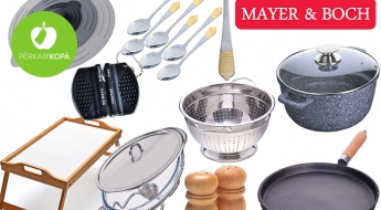 IZPĀRDOŠANA! Praktiski "Mayer & Boch" virtuves piederumi par lieliskām cenām