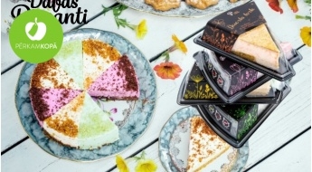 RAŽOTS LATVIJĀ! "Dabas Dimanti" deserta tortes piknika komplekts (12 gab.)