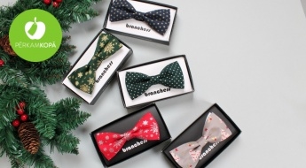 BRANCHESS: Latvijā šūti Ziemassvētku tauriņi dāvanu kastītē - pieejami 5 eleganti dizaini