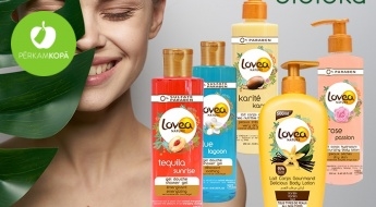 Veikals BIOTĒKA piedāvā: "Lovea" sejas un ķermeņa kopšanas produkti