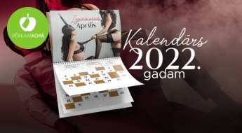 Сделано в Латвии! Пикантный календарь для пар на 2022 год "JS Freedom"