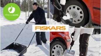 РАСПРОДАЖА! Лопаты для снега, скреперы для уборки снега и ледорубы FISKARS