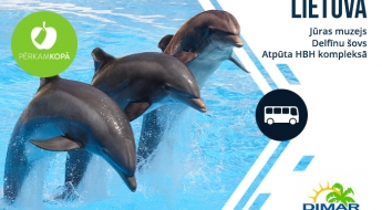 Lietuva: Jūras muzejs + delfīnu šovs + Klaipēda + atpūtas komplekss HBH 30.04.