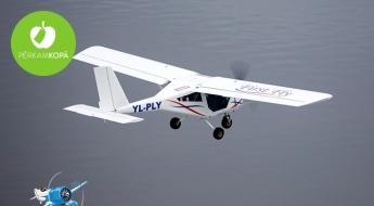 Brīnišķīgi un vasarīgi dabasskati no putna lidojuma! Izbaudi lidojumu ar divvietīgo lidmašīnu AEROPRAKT-22 pieredzējuša pilota vadībā (15 min, 30 min vai 1 h)
