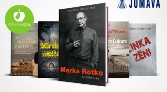 PAPILDINĀTS! Apgāda JUMAVA grāmatu IZPĀRDOŠANA! Valda Zatlera "Kas es esmu", "Marko Rotko. Biogrāfija", "Veselīgi našķi bērniem" utt.